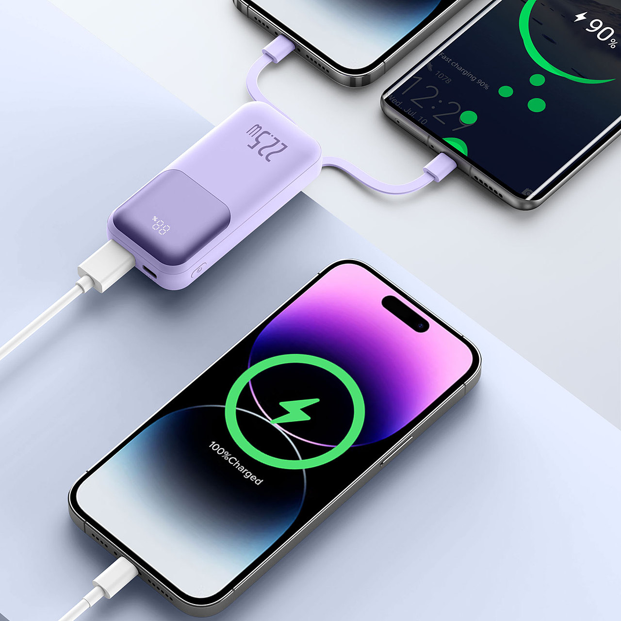Trusmi移动电源和智能手表等产品渲染（图ZMzgxODkwNTAw） - 海报 - 站酷设计师JasonZhou666原创素材 - 站酷ZCOOL