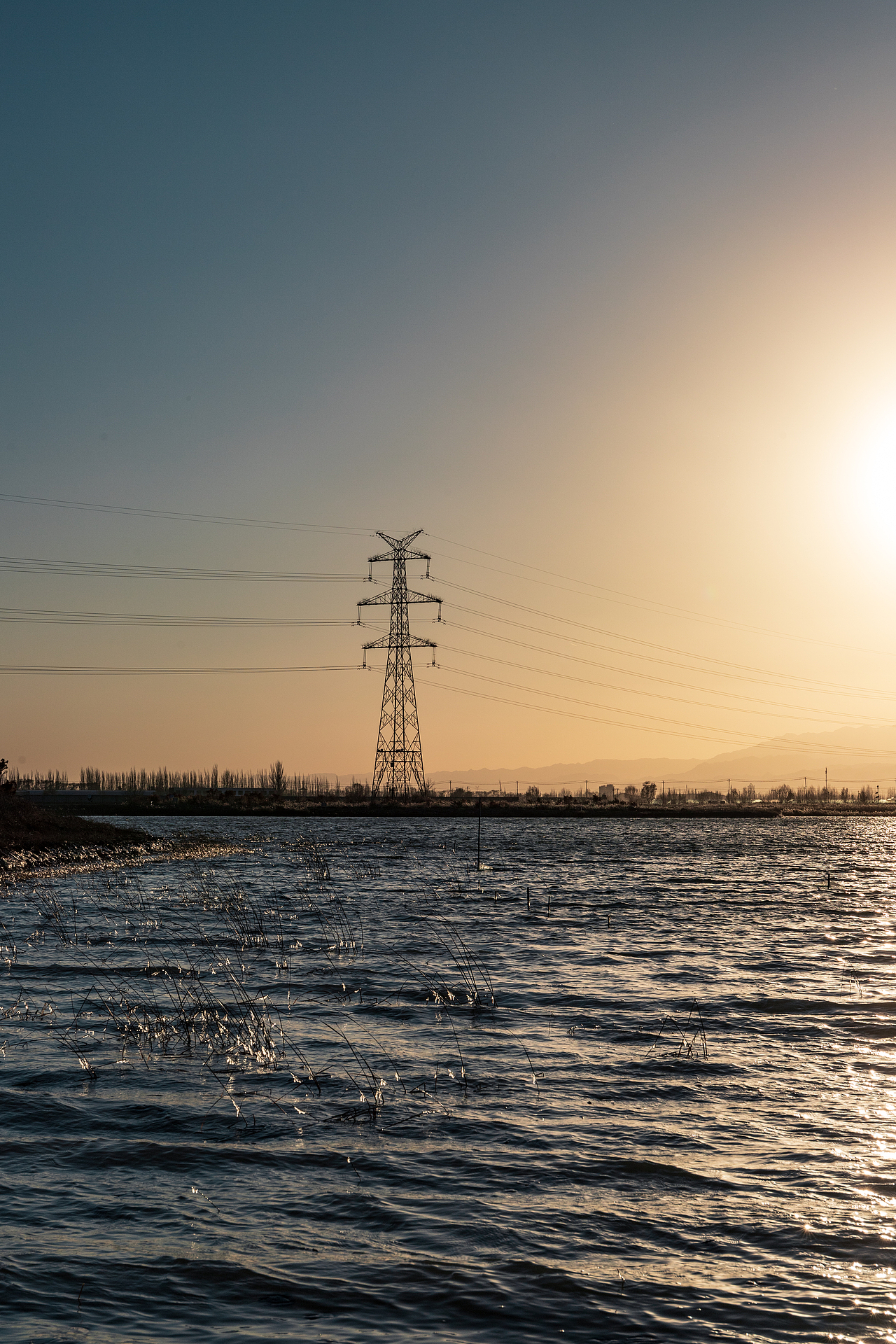 夕陽西下（圖ZMzgxODkyMTQ0） - 風(fēng)光攝影 - 站酷設(shè)計師蕭關(guān)麥客原創(chuàng)素材 - 站酷ZCOOL
