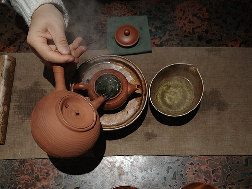 冬日围炉煮茶