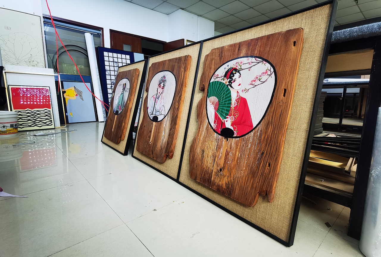 合肥家居装饰画/酒店挂画/企业挂图（图ZMzgxOTA5NzA4） - 工艺品设计 - 站酷设计师亦度装饰壁画设计原创素材 - 站酷ZCOOL