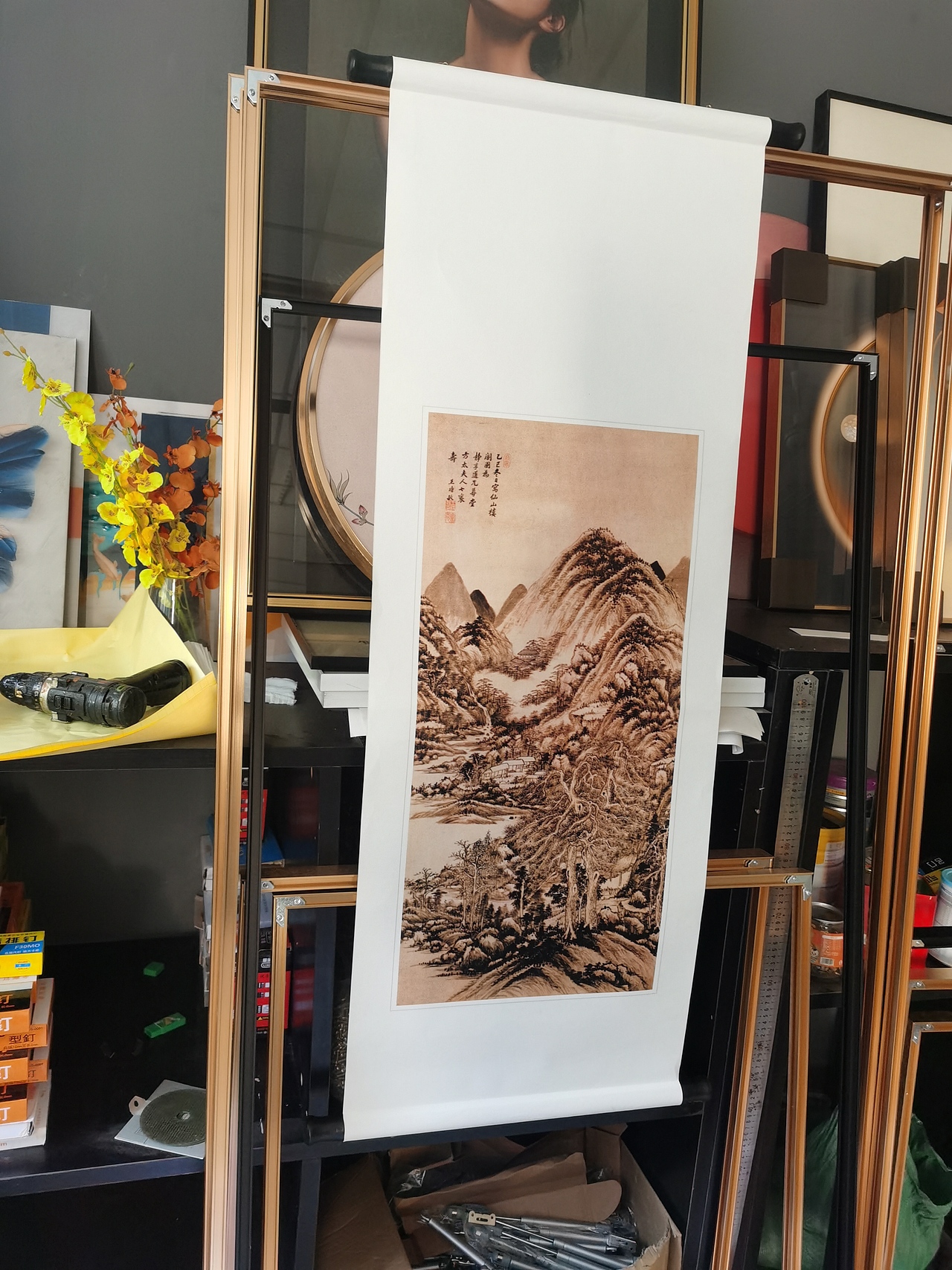 酒店装饰画/合肥壁画厂/安徽装饰画厂家（图ZMzgxOTEwMzE2） - 工艺品设计 - 站酷设计师亦度装饰壁画设计原创素材 - 站酷ZCOOL