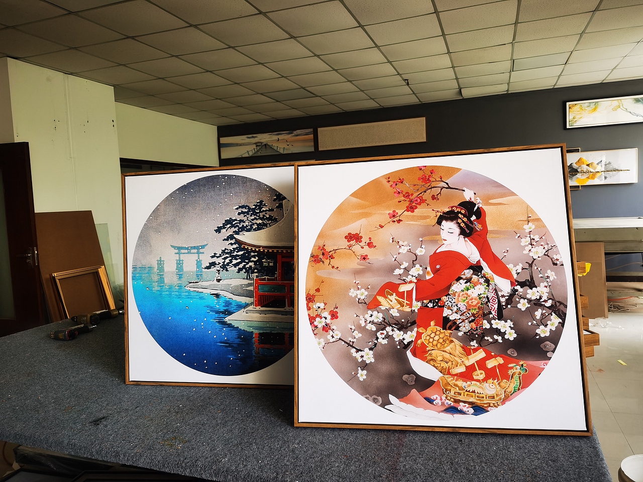 酒店装饰画/合肥壁画厂/安徽装饰画厂家（图ZMzgxOTEwMzA0） - 工艺品设计 - 站酷设计师亦度装饰壁画设计原创素材 - 站酷ZCOOL