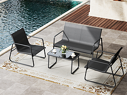 電商圖片——庭院桌椅套裝 其二