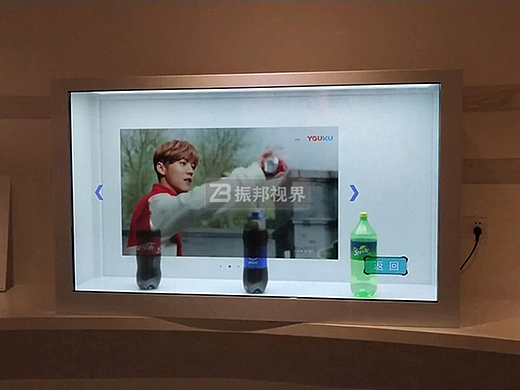 透明液晶屏与展示柜结合，能否实现超乎想象的视觉奇观？