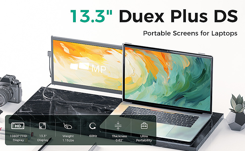 MP DUEX便携式显示屏 套图设计