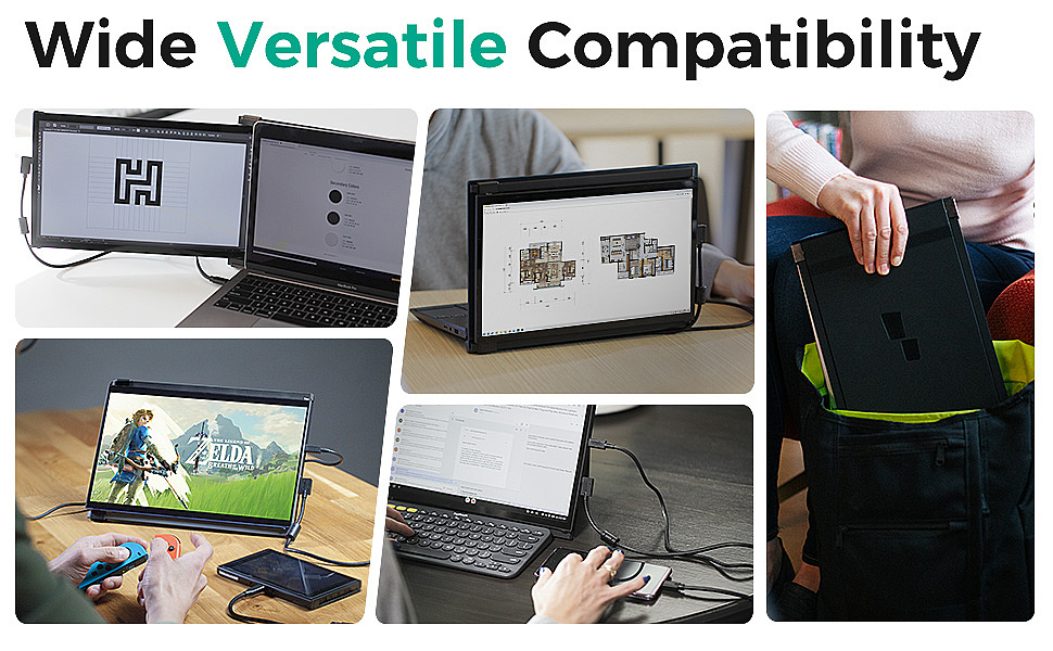 MP DUEX便携式显示屏 套图设计