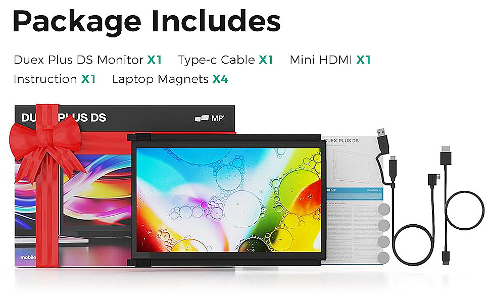 MP DUEX便携式显示屏 套图设计