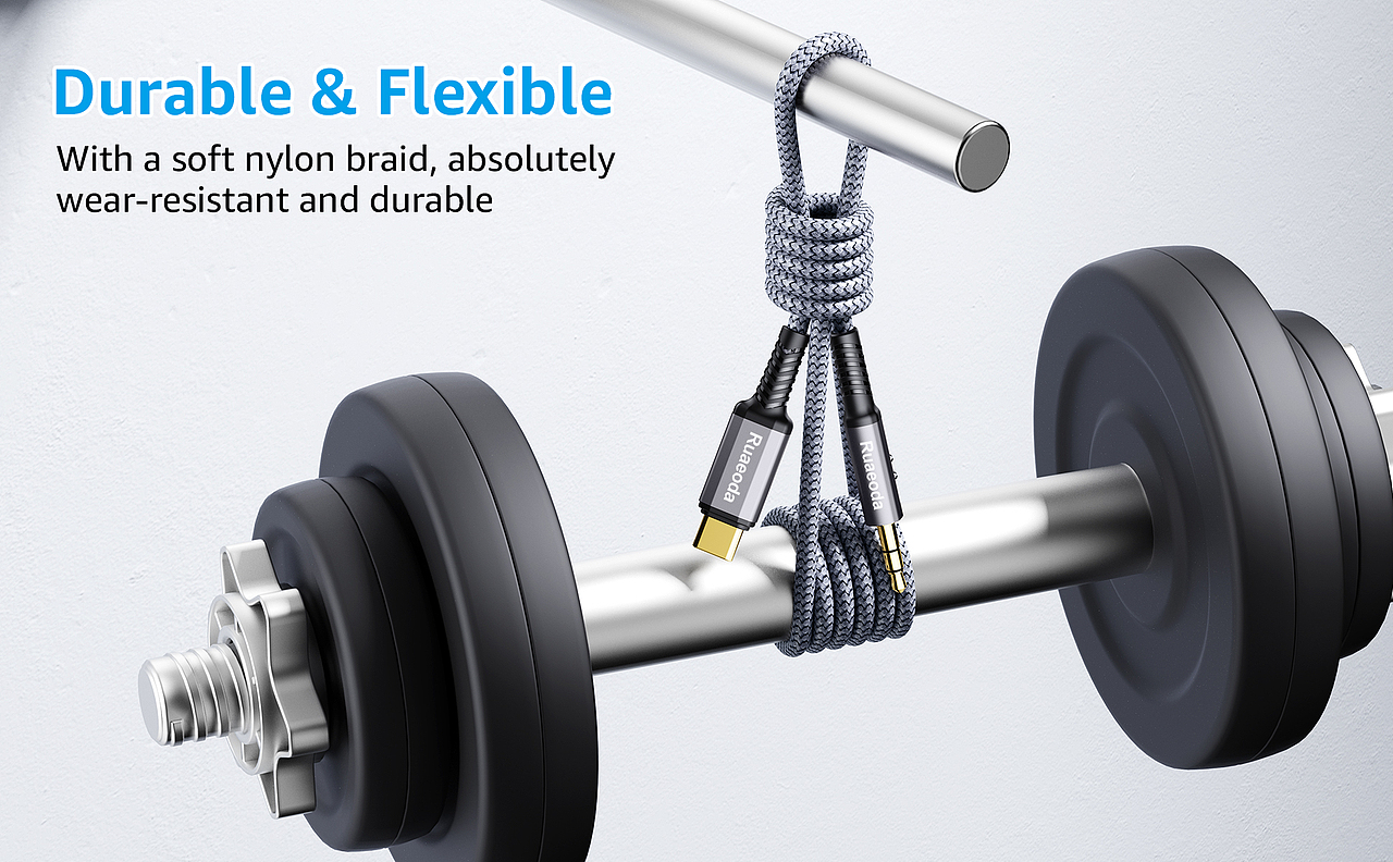 亚马逊运营选品产品主图设计案例 数据线渲染设计