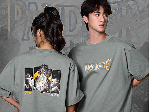 佐案设计 PANDAER 灵龙T恤