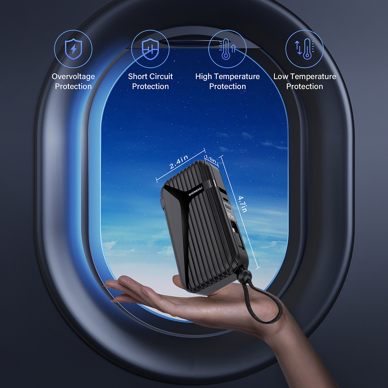 充电宝-黑色款（图ZMzgxOTIyOTM2） - 电商 - 站酷设计师猪猪猪侠原创素材 - 站酷ZCOOL