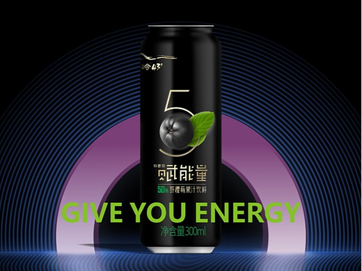 蓝莓野樱莓饮料