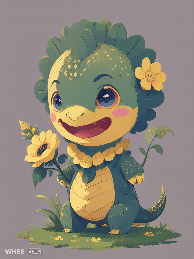 蛇的IP形象-AI生成