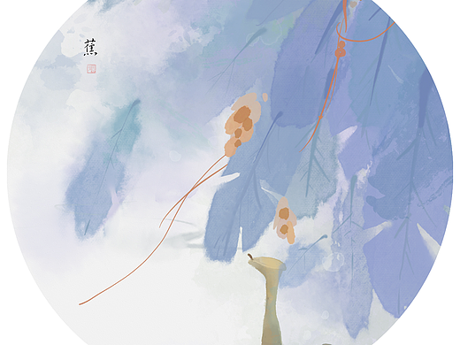 诗词里的画画草草合集