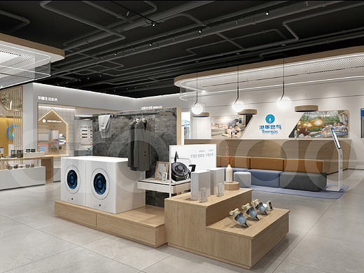 上海港华燃气全屋定制智能家具家电si公司店铺设计公司