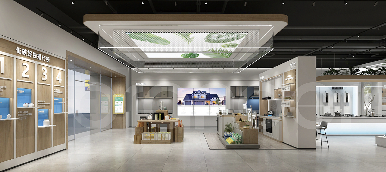 北京港华燃气全屋定制智能家具家电si展厅设计公司（图ZMzgxOTMxOTM2） - 展陈设计 - 站酷设计师上海班德设计咨询原创素材 - 站酷ZCOOL