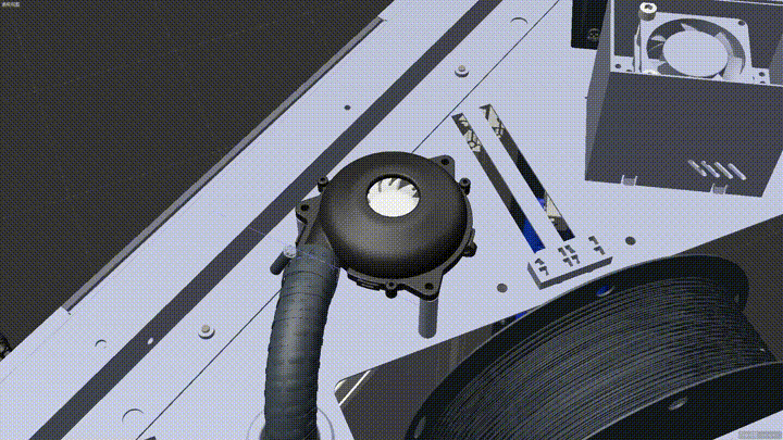 还是一款3D打印机的三维动画项目（图ZMzgxOTM1NDI0） - 动画/影视 - 站酷设计师法师会动效原创素材 - 站酷ZCOOL