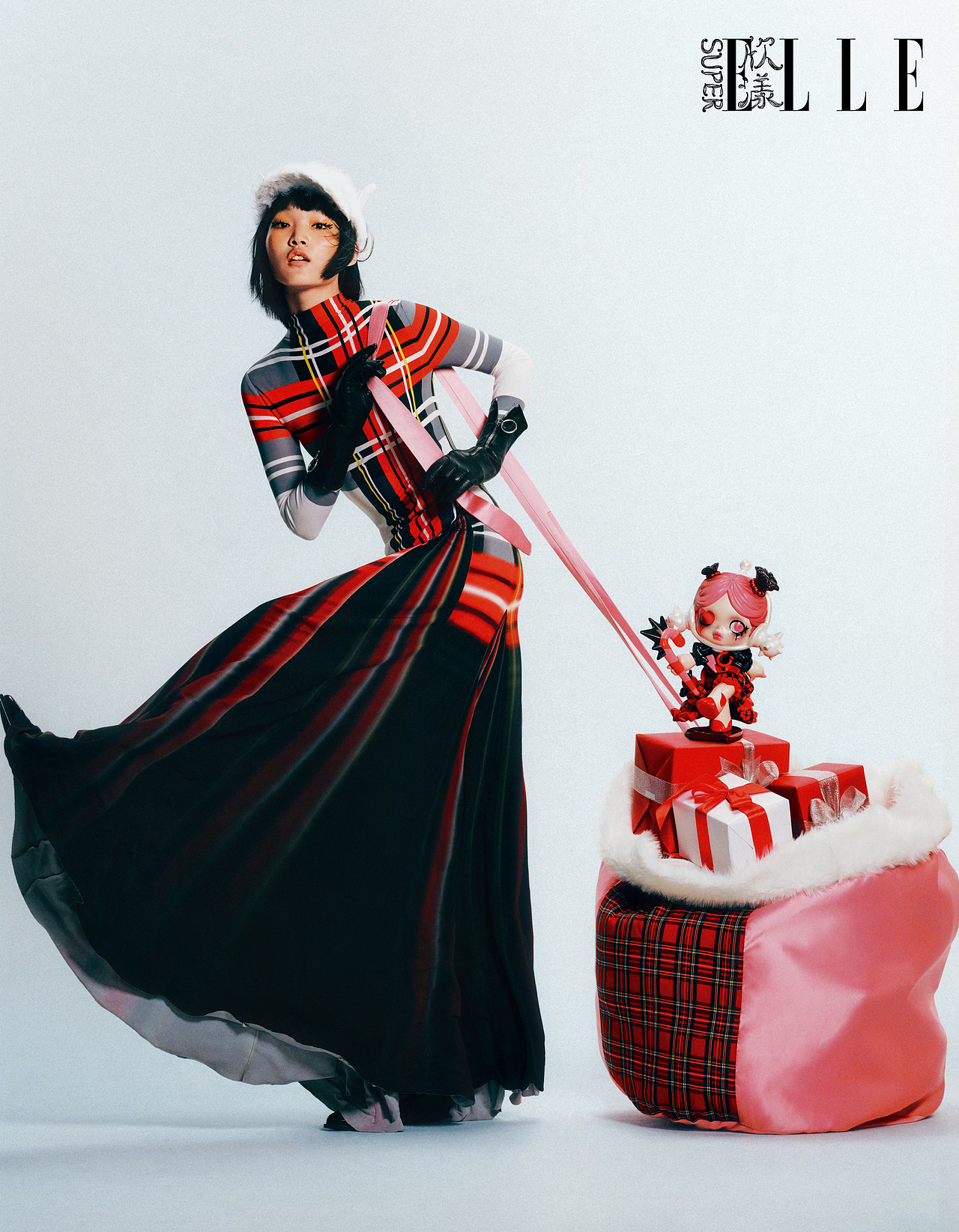 修了一下 SuperELLE 1120 ISSUE ❄️