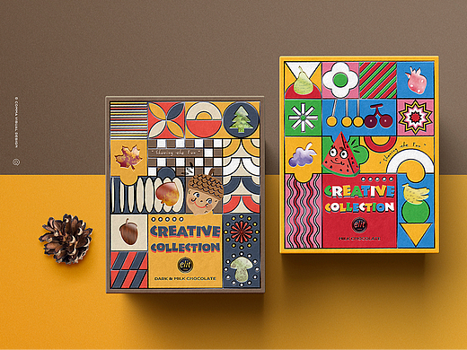 ELIT | 稚趣的巧克力包装设计