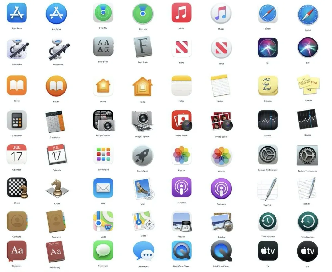 macOS Big Sur 系统对于新拟态风格的探索（图ZMTQ5NzA1NjQ=） - 观点 - 站酷设计师米和_MixThinking原创素材 - 站酷ZCOOL