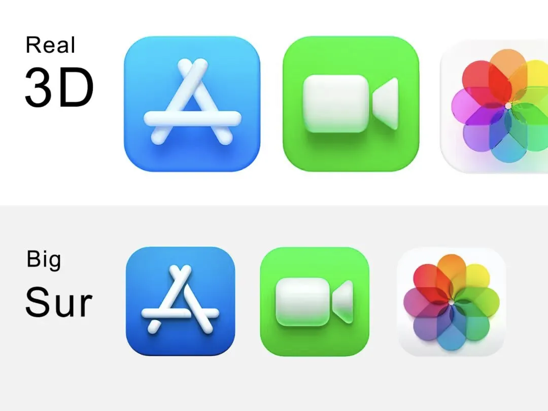 macOS Big Sur 系统对于新拟态风格的探索（图ZMTQ5NzA2MDQ=） - 观点 - 站酷设计师米和_MixThinking原创素材 - 站酷ZCOOL