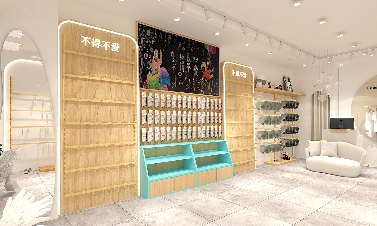 内衣展示柜设计