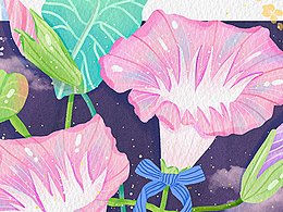 明信片设计《送给你爱的花束》