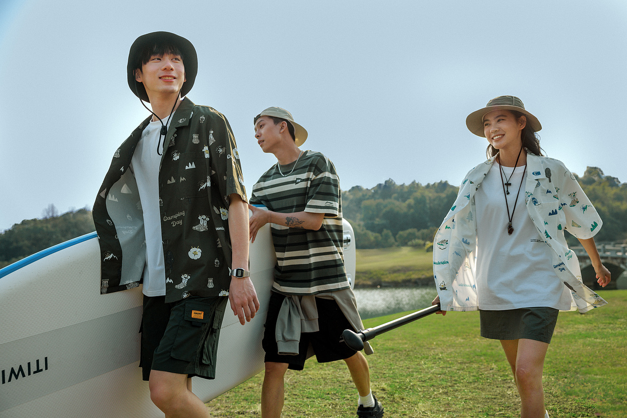 轻户外运动这样拍 | 李宁春日趣野形象大片!