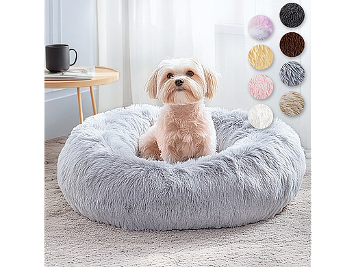 亚马逊/temu 宠物垫:毛绒圆窝