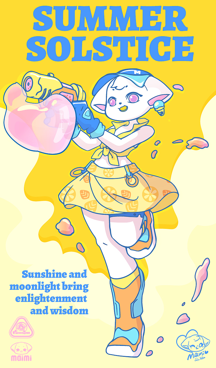 麦咪maimi【二十四节气】插画未来版【第三期】（图ZMzgxOTkzMzI4） - 创作习作 - 站酷设计师juliayalloe原创素材 - 站酷ZCOOL