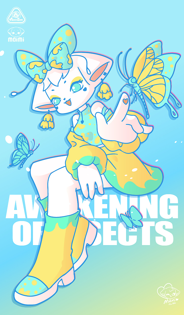 麦咪maimi【二十四节气】插画未来版【第三期】（图ZMzgxOTkzMzAw） - 创作习作 - 站酷设计师juliayalloe原创素材 - 站酷ZCOOL