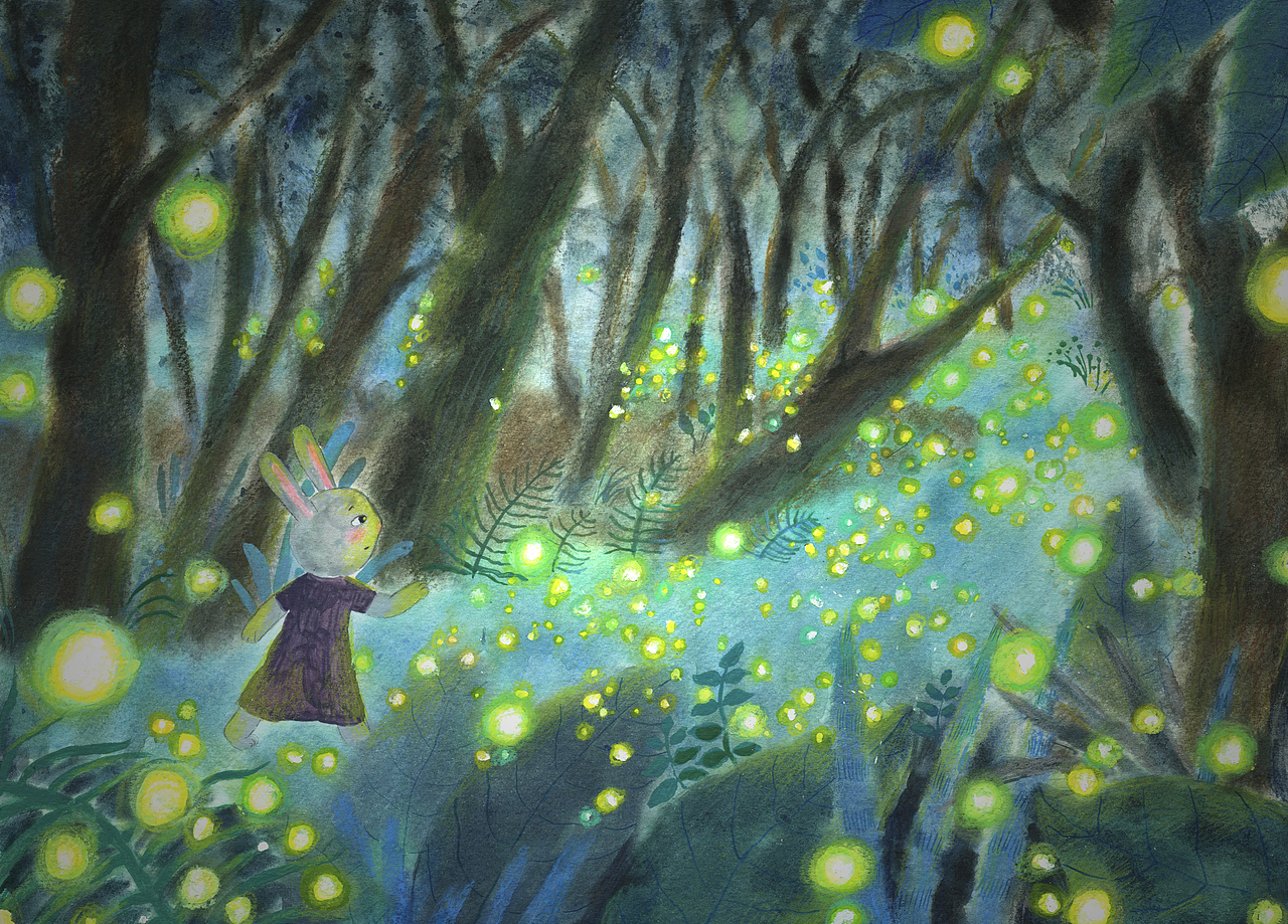 一个小兔子的童话故事（图ZMzgxOTk0MzQ0） - 绘本 - 站酷设计师小耳朵_ting原创素材 - 站酷ZCOOL