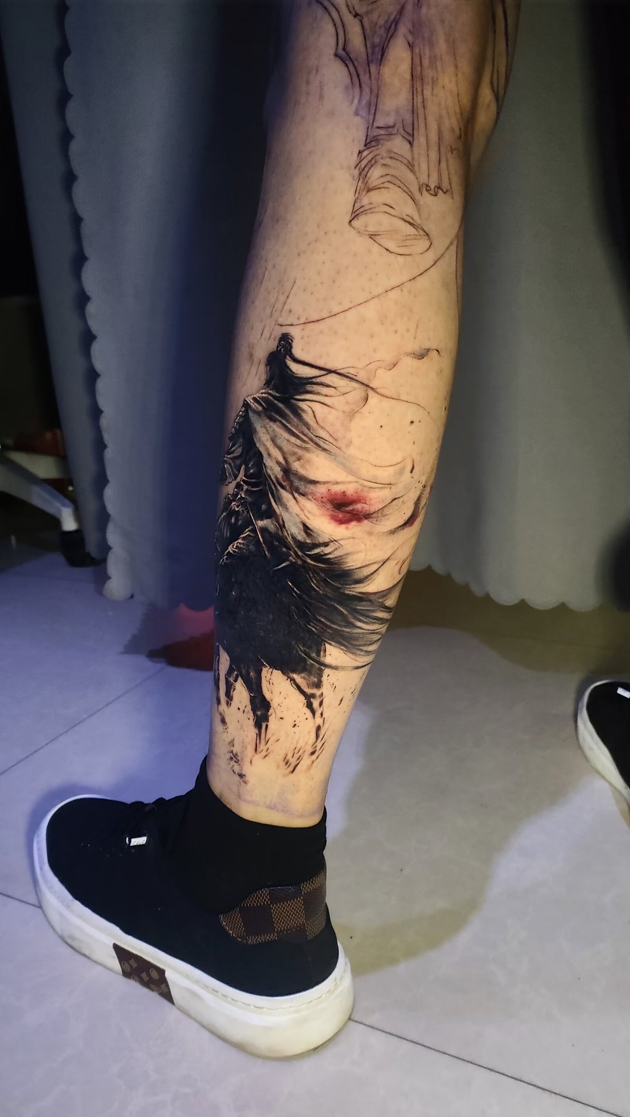 北京昌平卧龙刺青李辰纹身作品