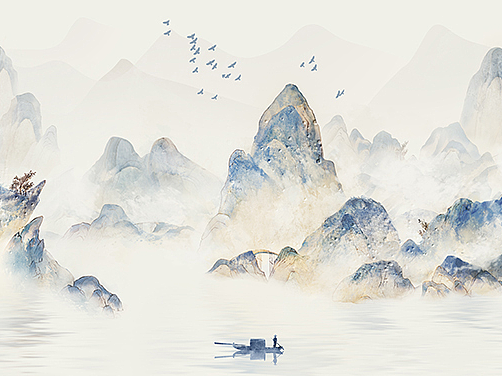 意境山水画