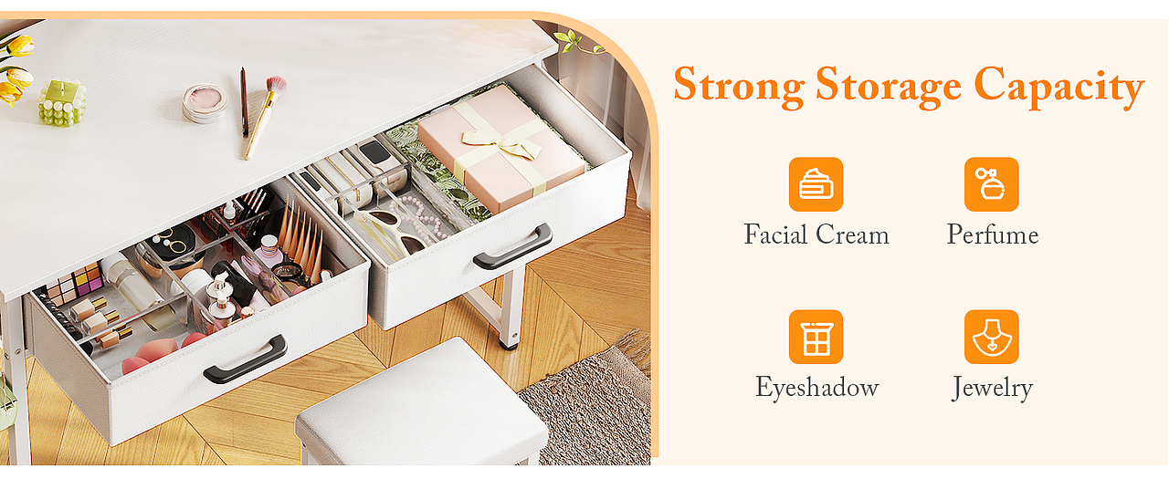 梳妆台场景渲染