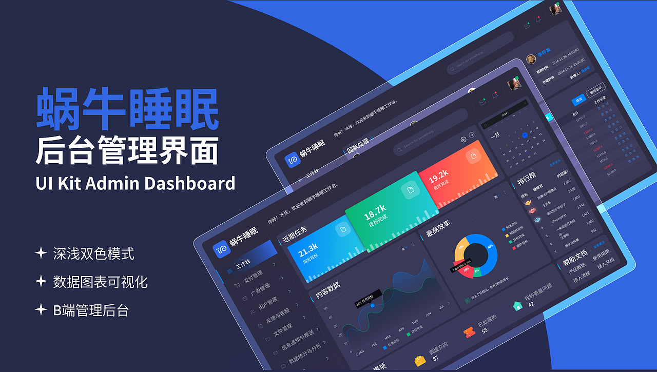 B端---蜗牛睡眠后台管理系统