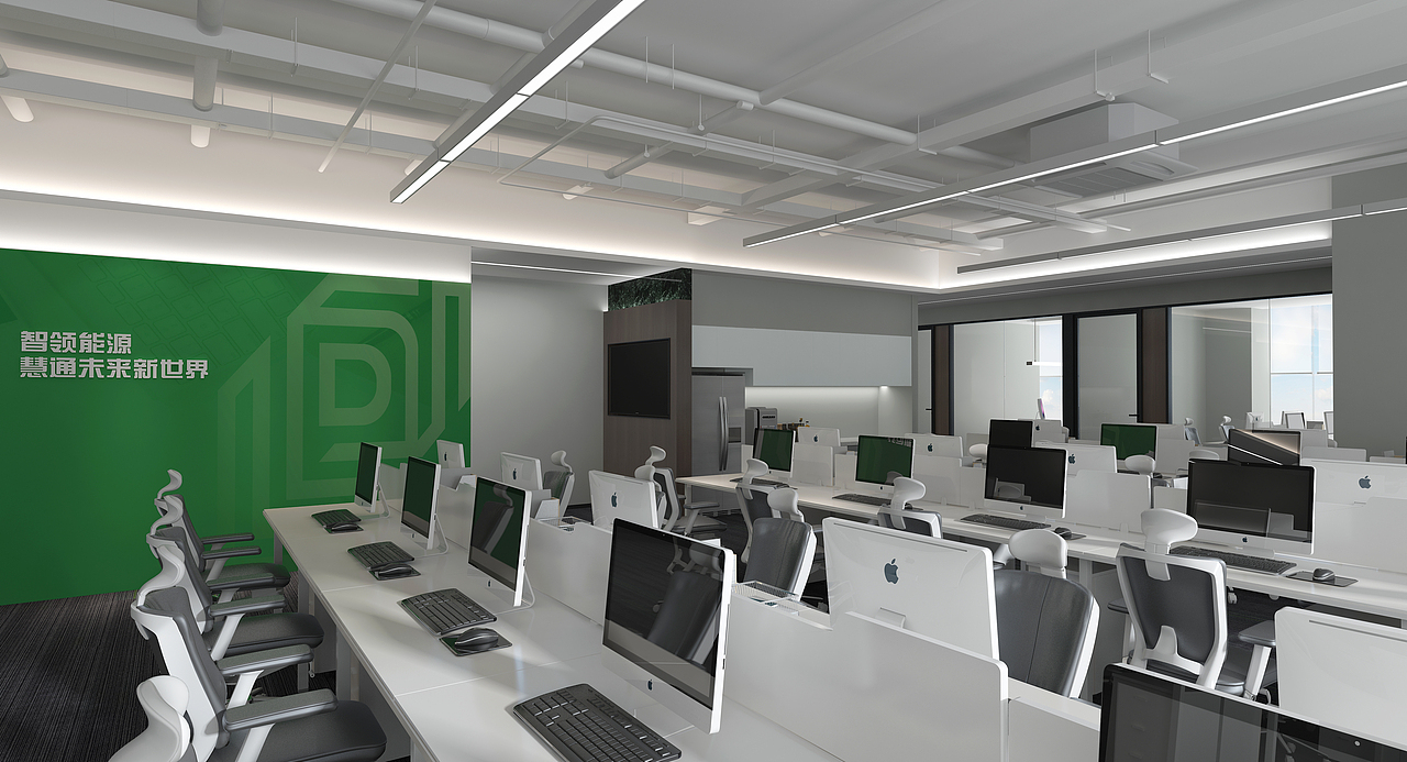 办公空间丨简洁色调 白与木色搭配的办公室如何