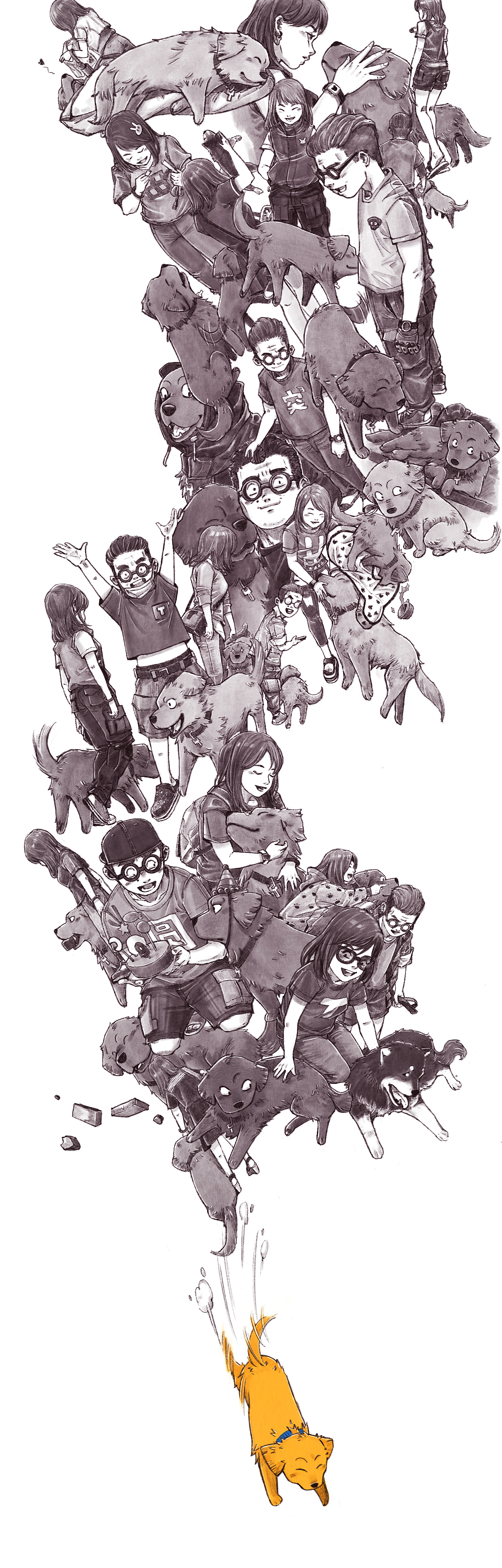 MYOSOTIS-给团和爱他的每一个人（图ZMzgyMDM3MTIw） - 中/长篇漫画 - 站酷设计师史大圆儿原创素材 - 站酷ZCOOL