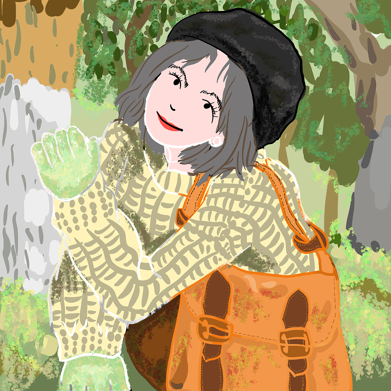 22年手绘作品（图ZMzgyMDM5NDky） - 艺术插画 - 站酷设计师积极向上仙女莹原创素材 - 站酷ZCOOL