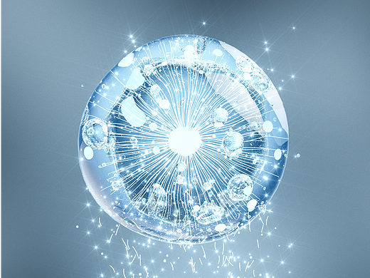 C4D细胞精华建模渲染