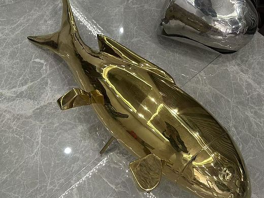不锈钢金色小鱼