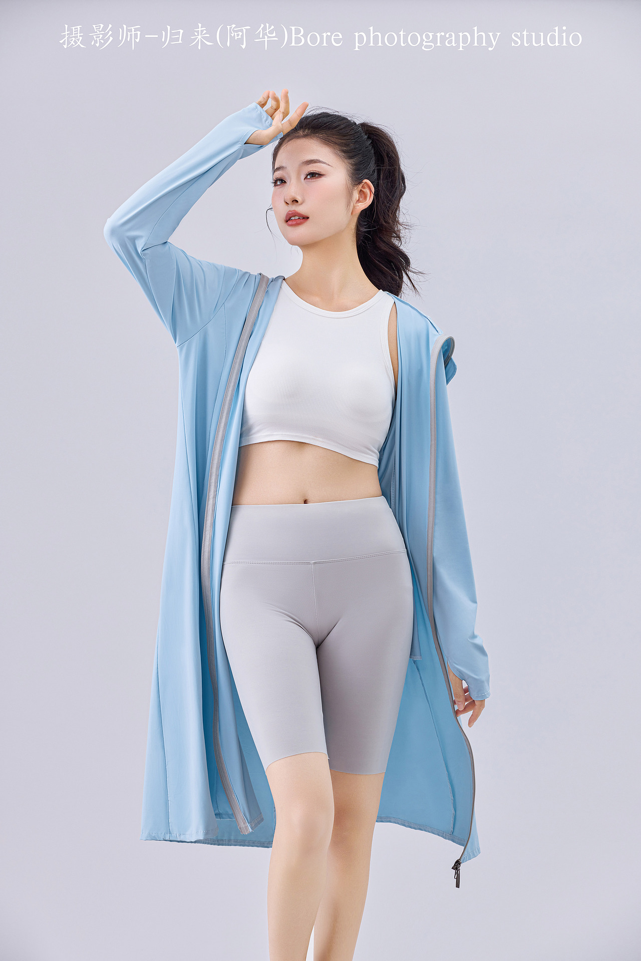 极简风简约风时尚摄影电商摄影防晒衣拍摄产品拍摄杭州