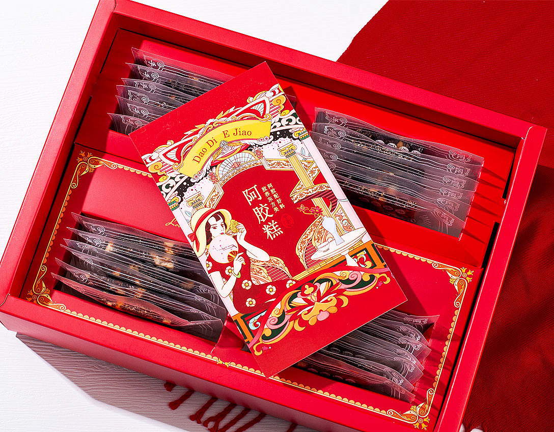 传家丨国民锦盒 再续华章/阿胶糕滋补系列包装设计