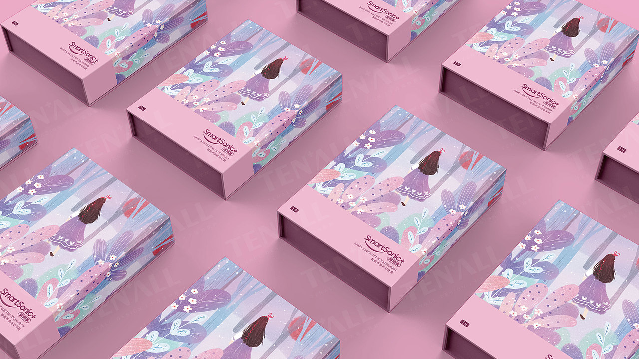 电动牙刷包装盒（图ZMzgyMDU5ODUy） - 包装 - 站酷设计师Pearl設計原创素材 - 站酷ZCOOL