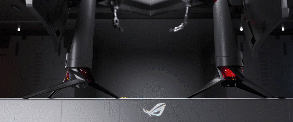 C4D动态学员宸泽-华硕 ROG显示器动态临摹