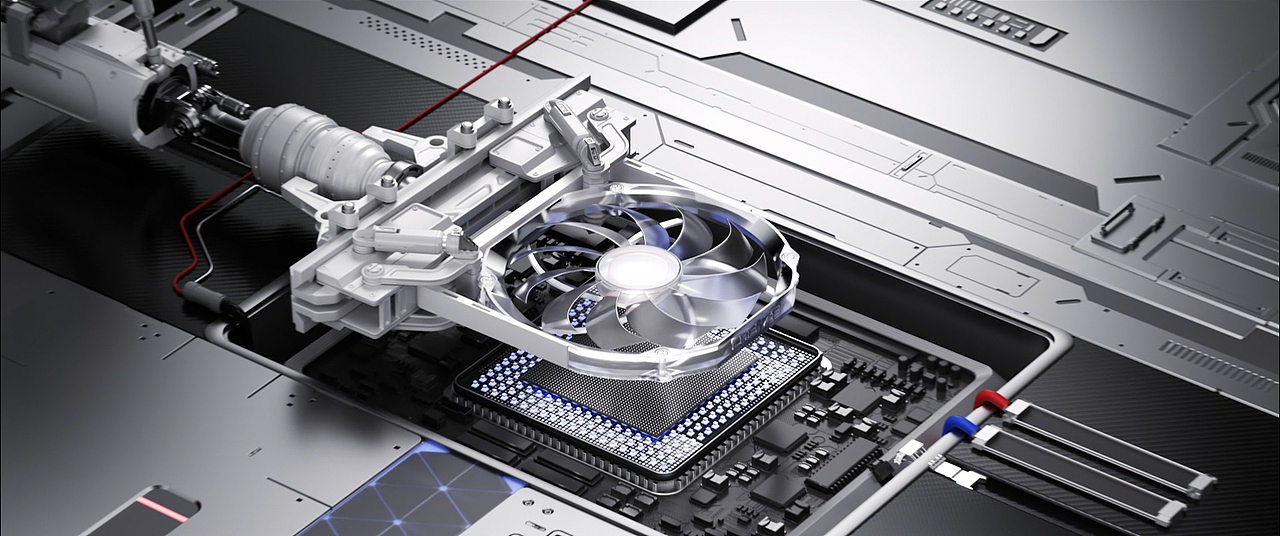 C4D动态学员宸泽-华硕 ROG显示器动态临摹