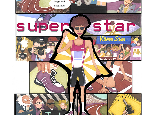 短篇漫画 | 《Super Star》