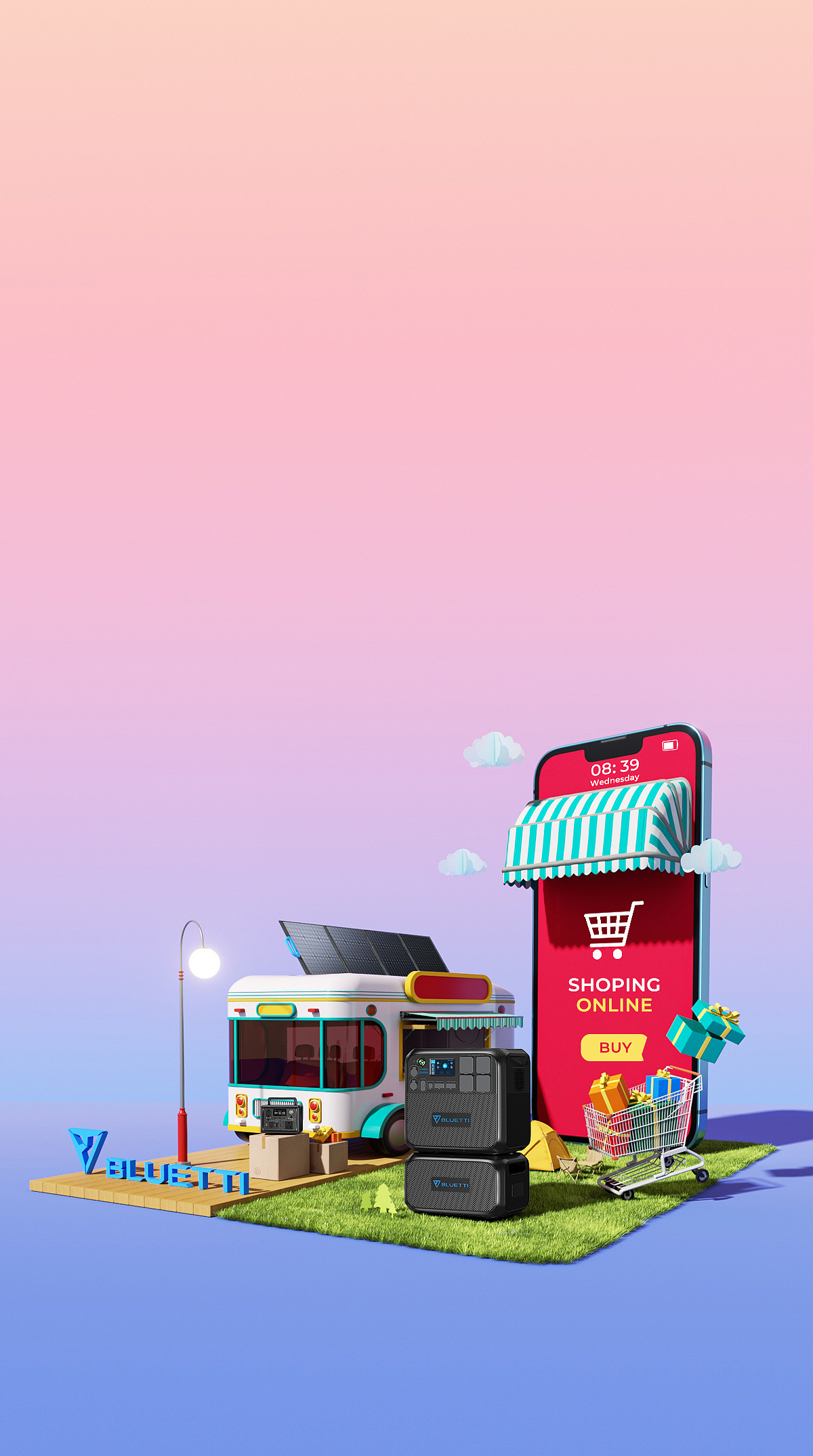 户外电源BLUETTI-BANNER KV方案落地