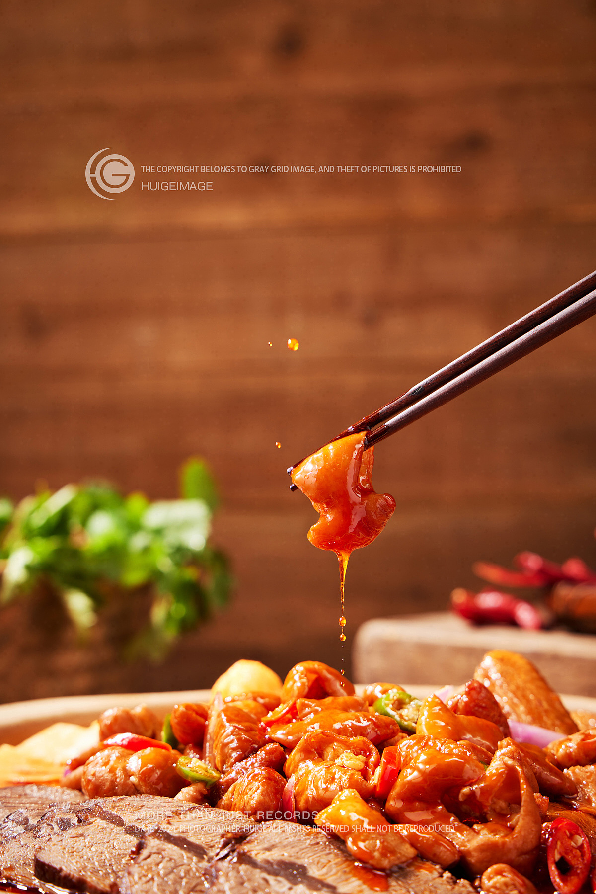 麻辣小镇&灰格影像虎皮鸡爪牛肉肥肠食品拍摄