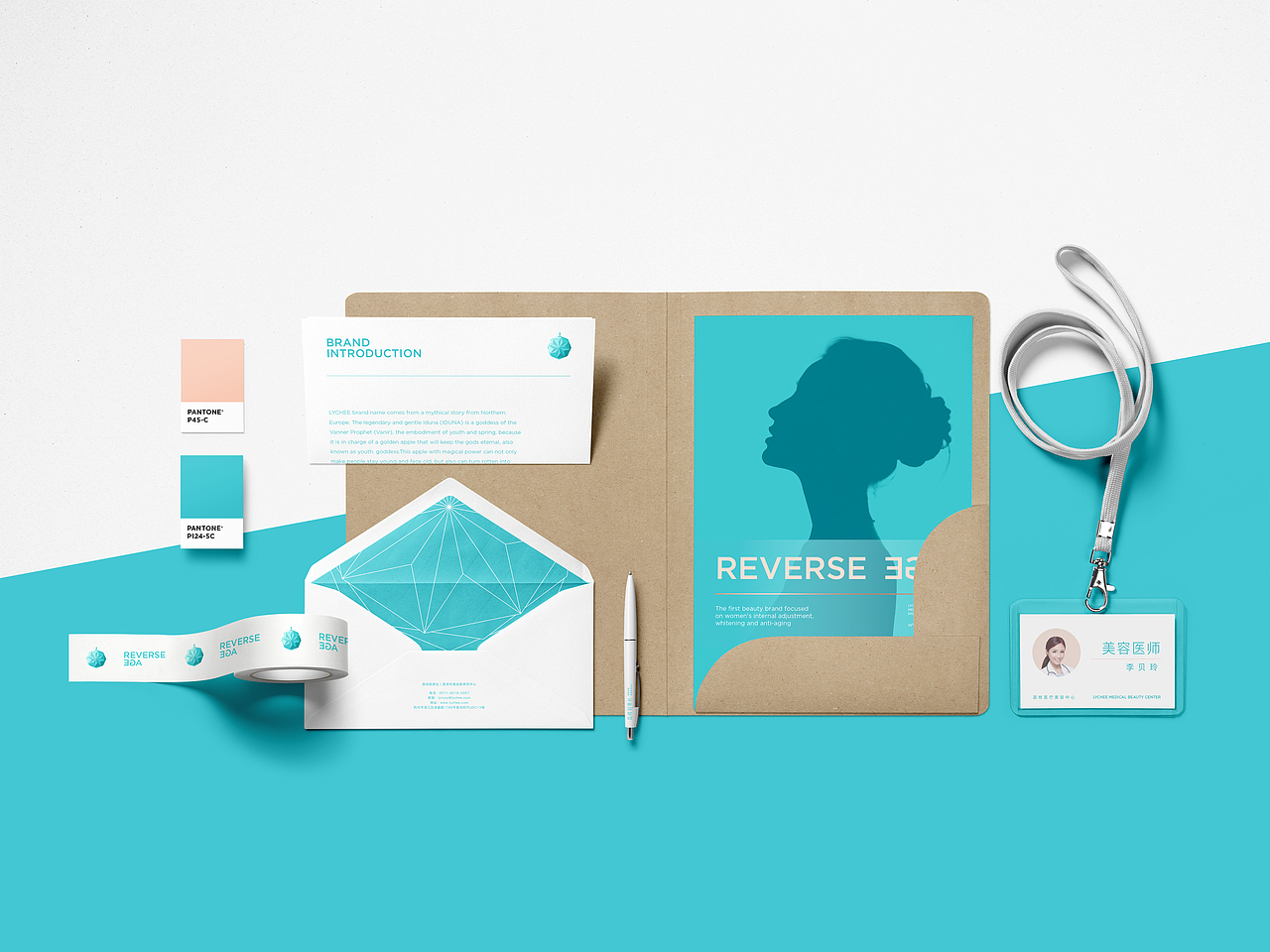 医疗美容品牌设计x4（图ZMzgyMDgwMjk2） - 品牌 - 站酷设计师杰克拉斯特原创素材 - 站酷ZCOOL