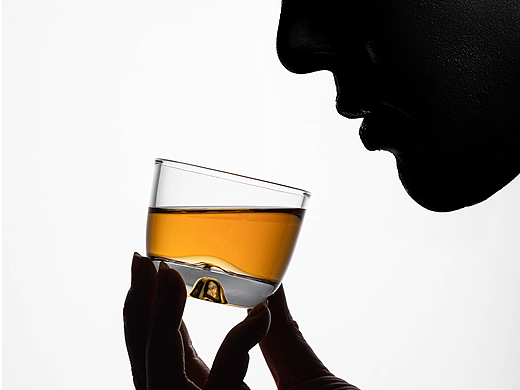 山河酒杯 个人拍摄